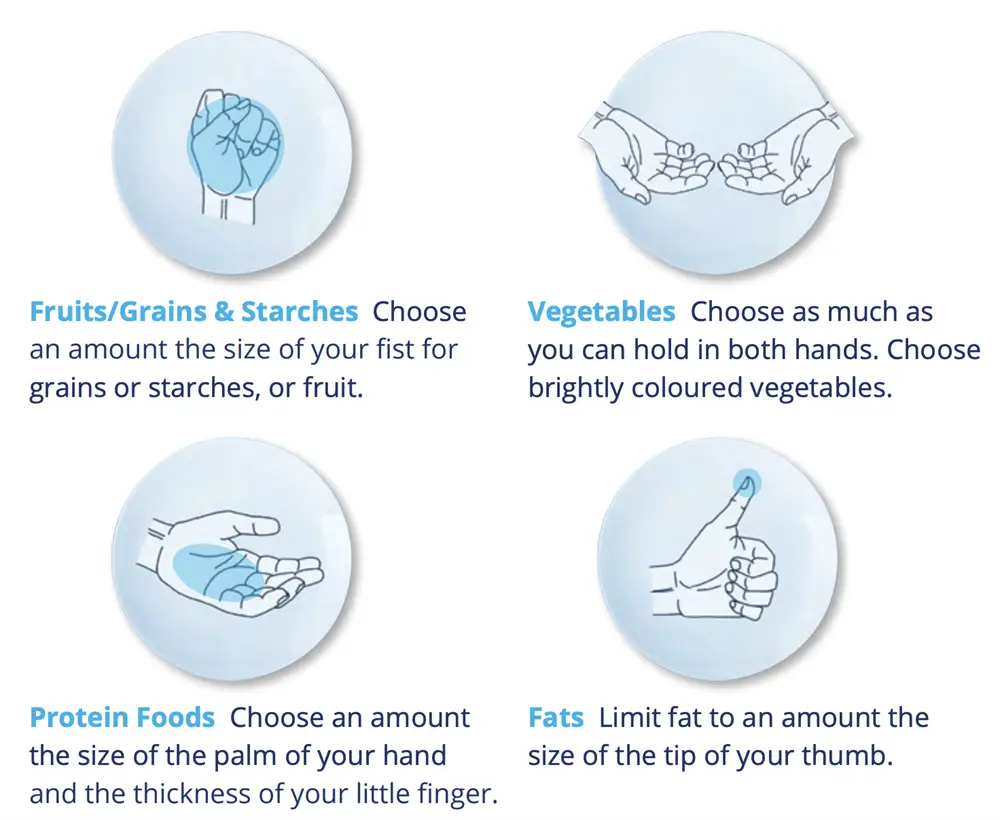 Handy-portion-guide